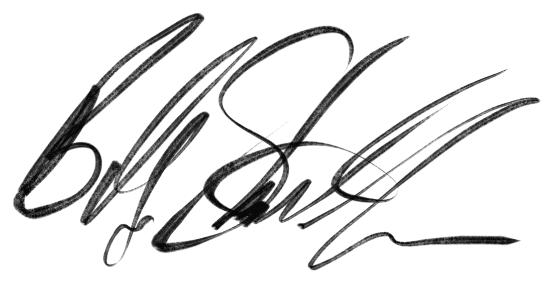 Billy Strawter Jr. signature