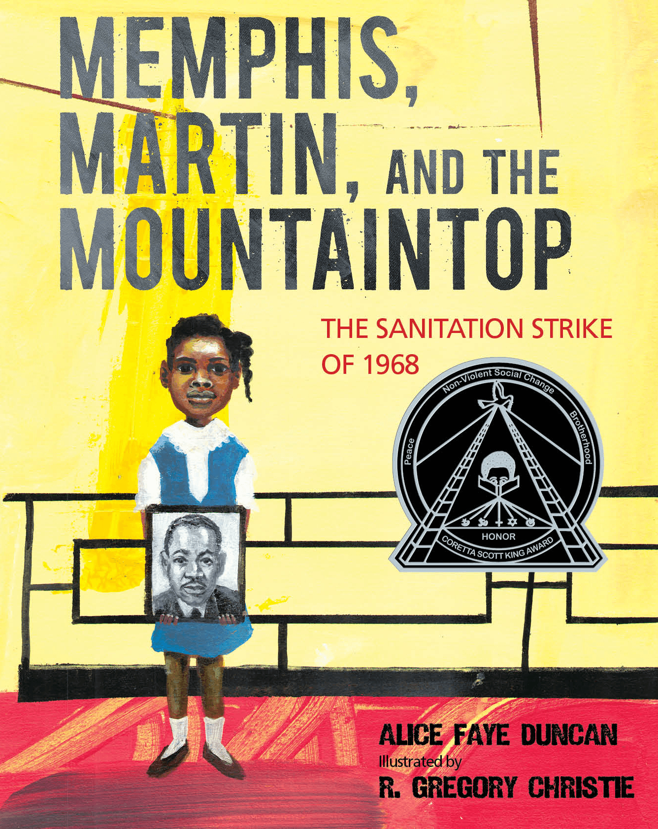 BLAC Book Review: Memphis, Martin and The Mountain Top by Alice Faye Duncan — cover