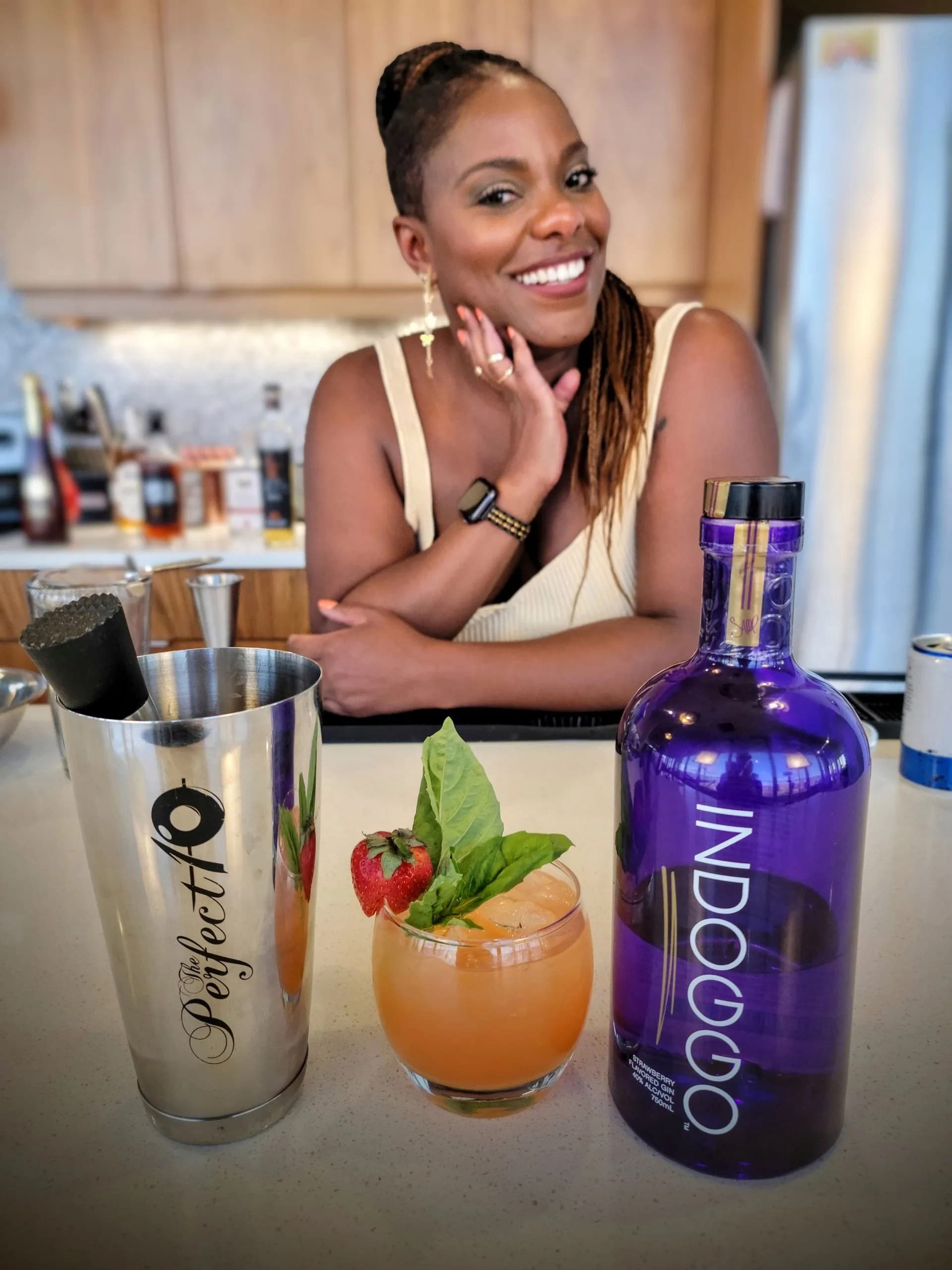 Jennifer Peeples and Indoggo Gin Dog Gone Smash