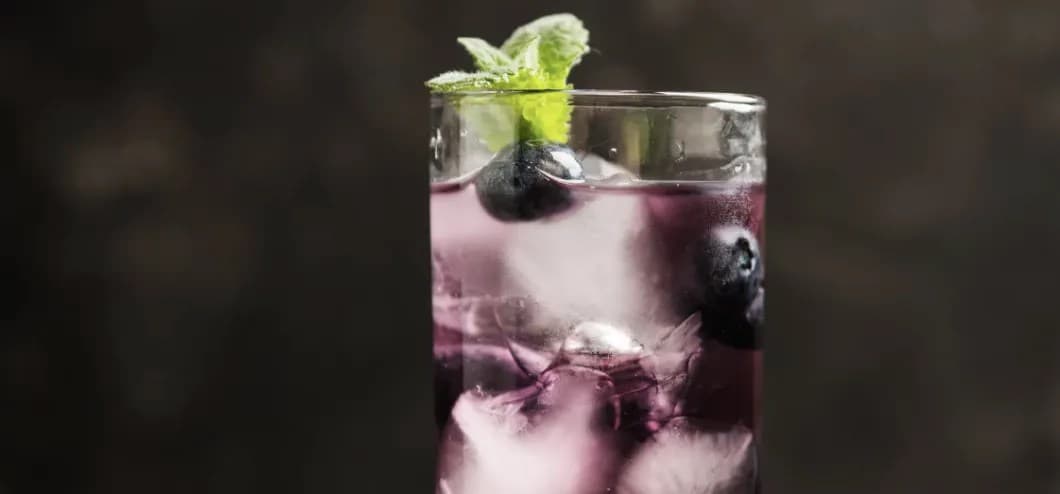 Spiked Blueberry Lemonade