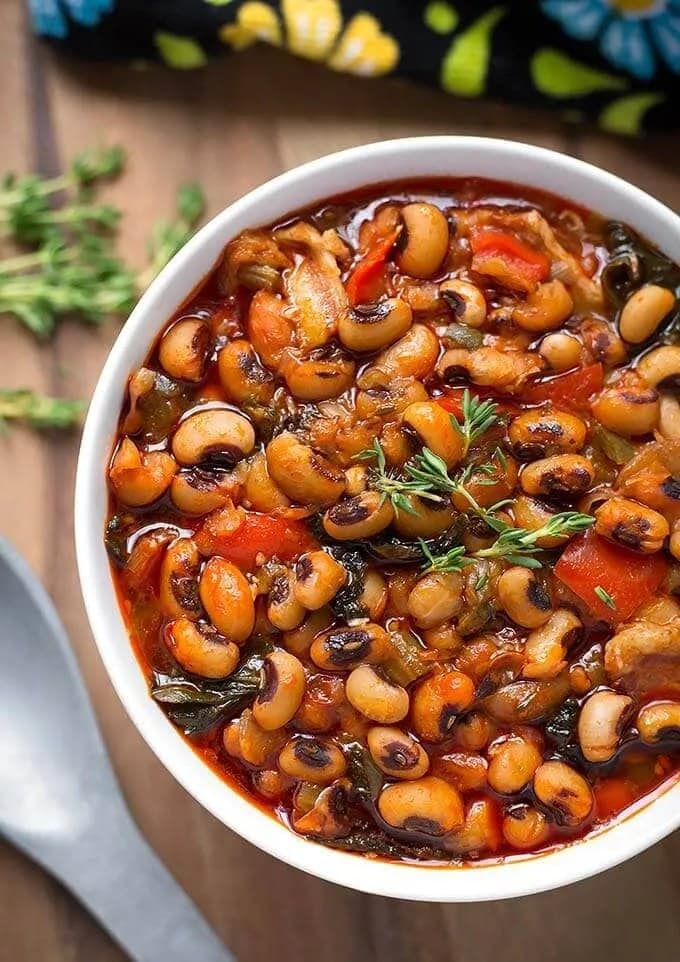 Spice black-eyed-peas