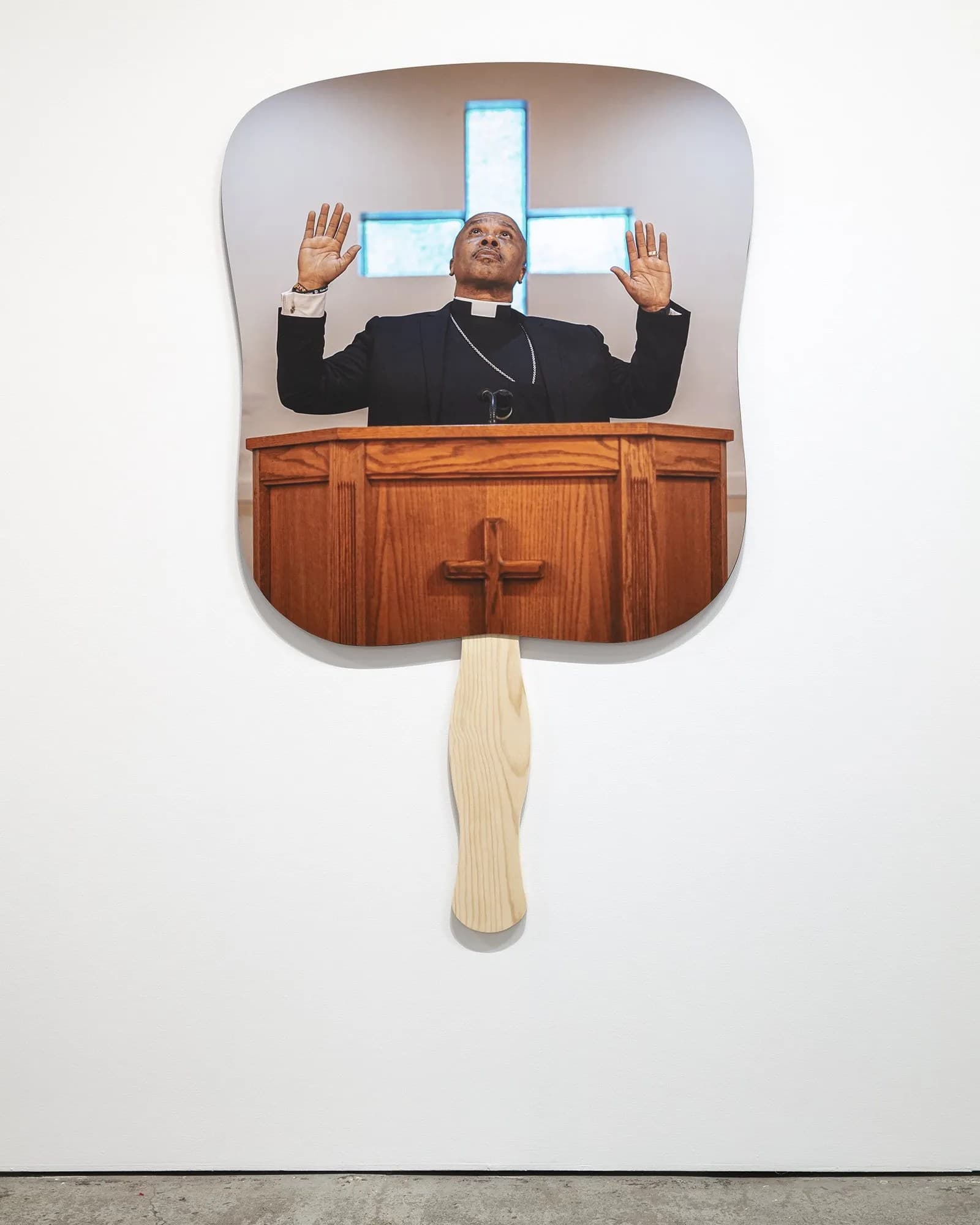 Rashaun Rucker's First solo exhibit at MOCAD. Photo Credit: CJ Benniger