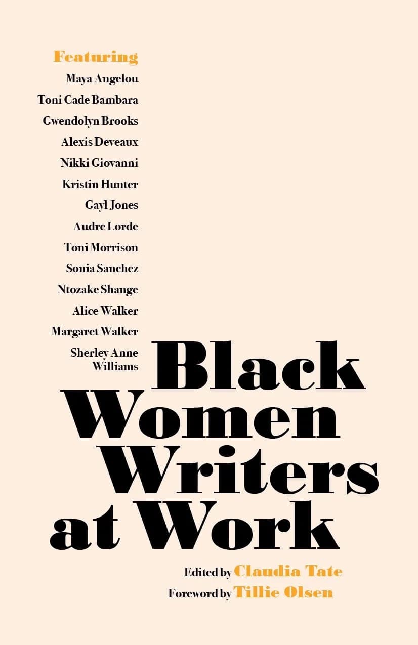 ‘Black Women Writers at Work’ remains a vital contribution to Black literature — cover