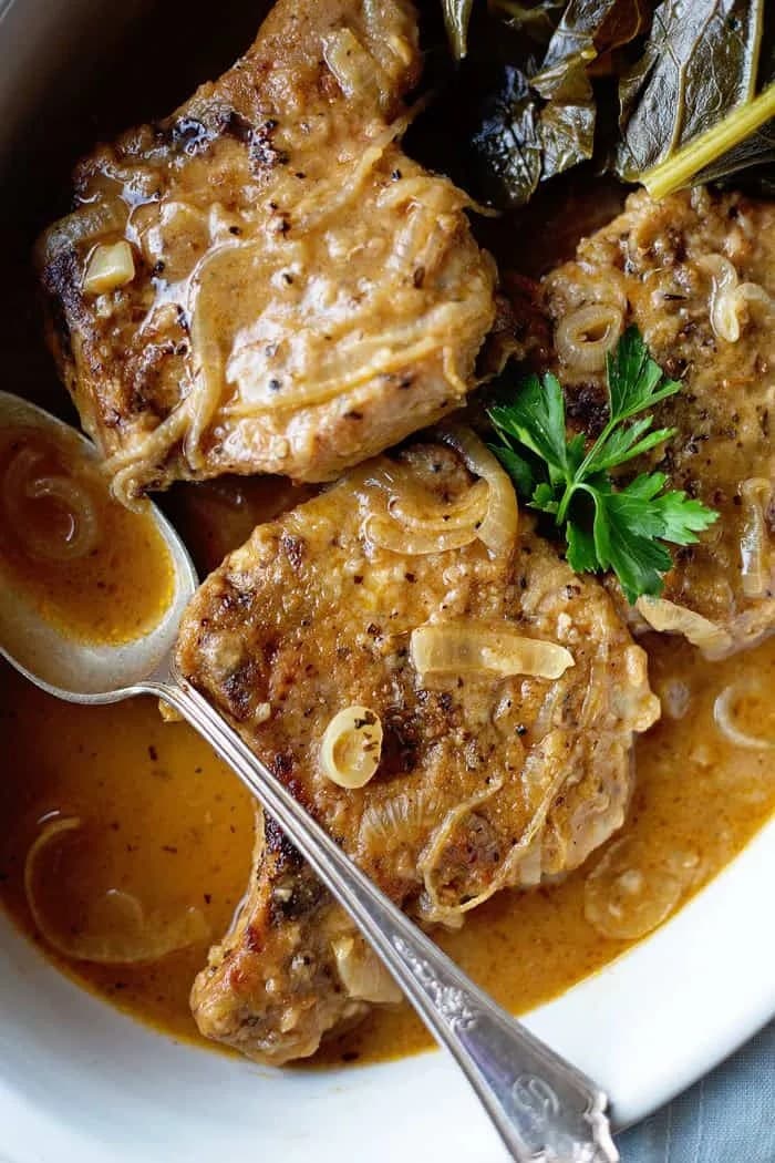 Southern Black Folks Smothered Pork Chops Recipe — cover