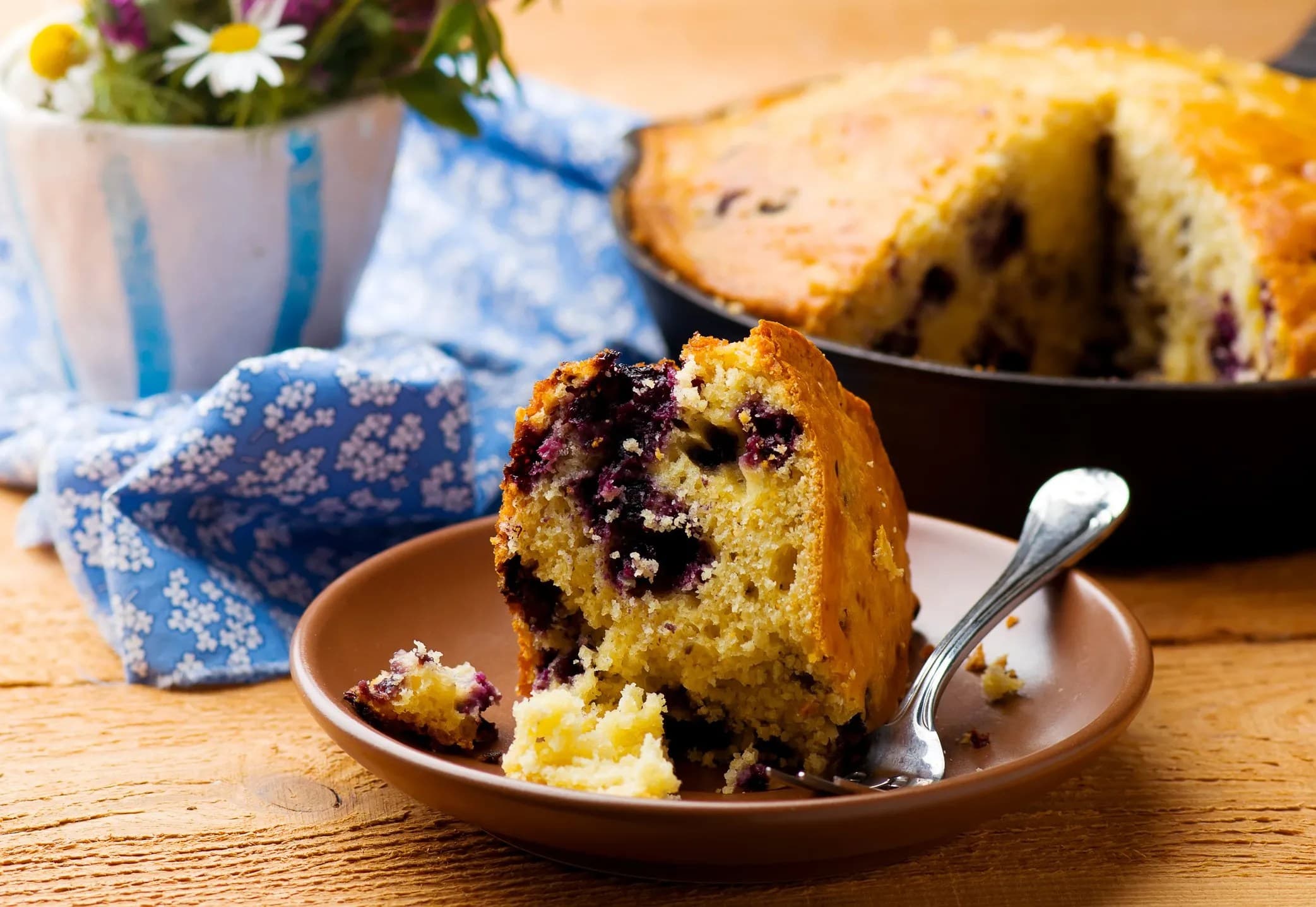 Blueberry Cornbread