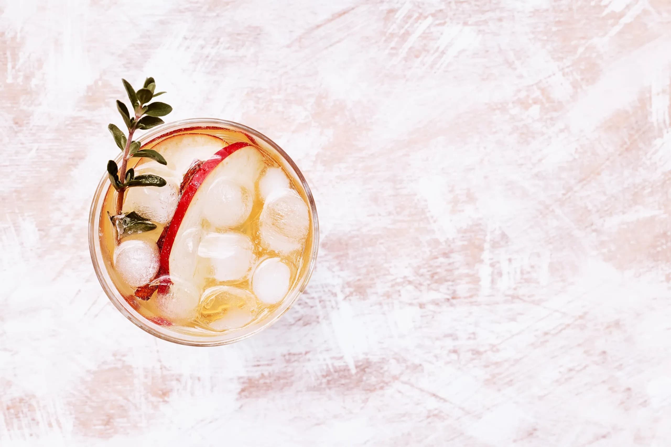 Bourbon Apple Fizz