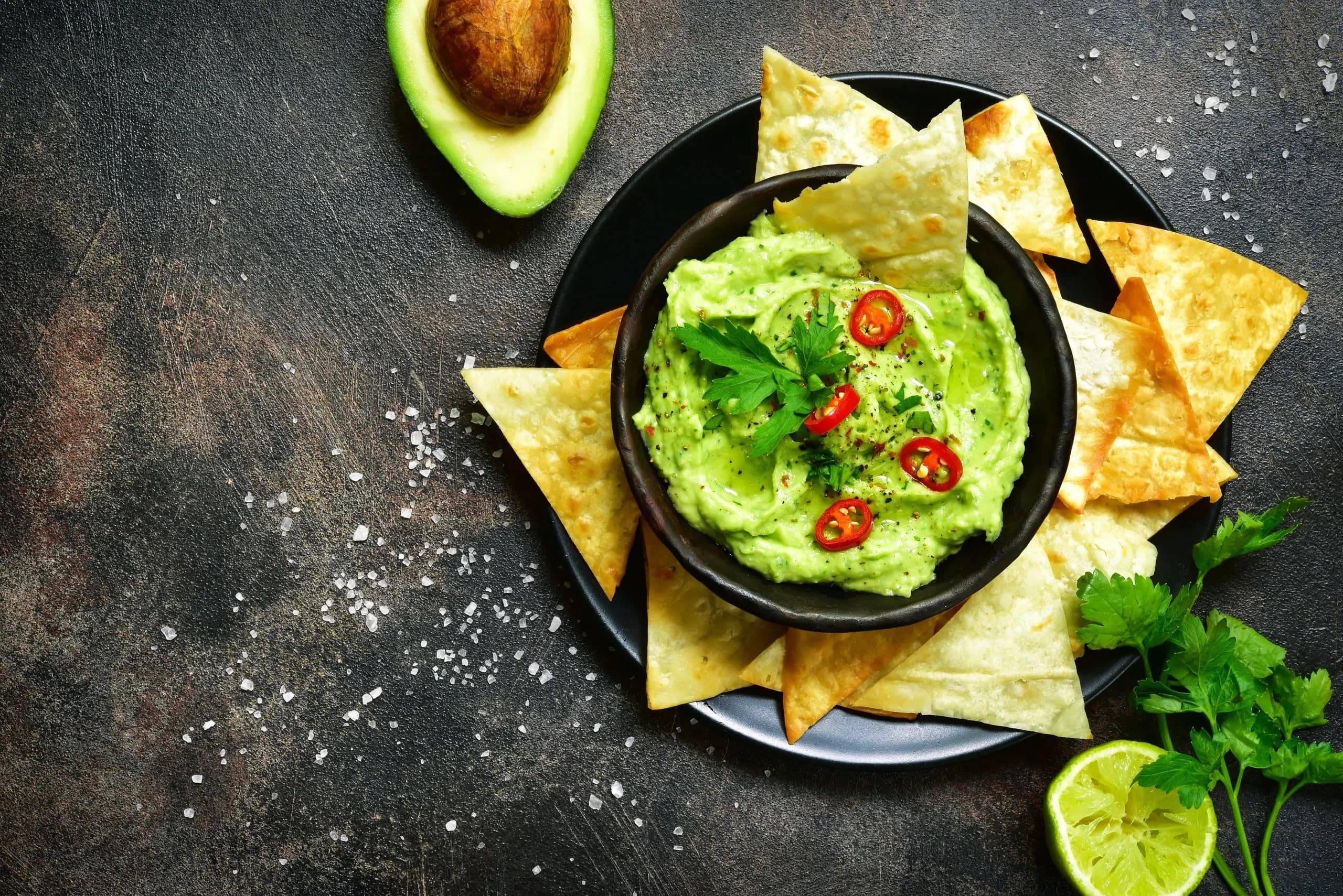 Roasted Jalapeno Guacamole Recipe