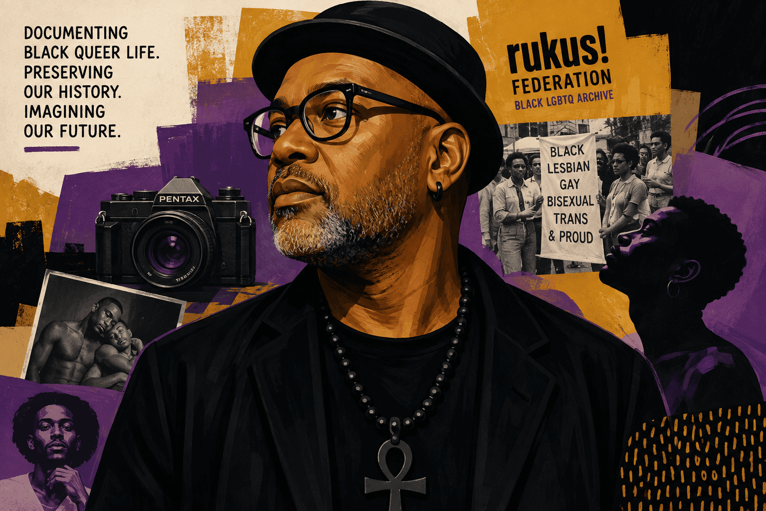 Ajamu X Has Spent Decades Documenting Black Queer Life Through Photography