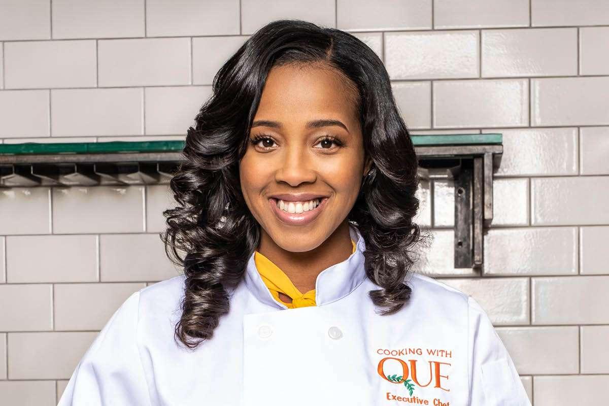Vegan chef Quiana Que Broden in The Kitchen