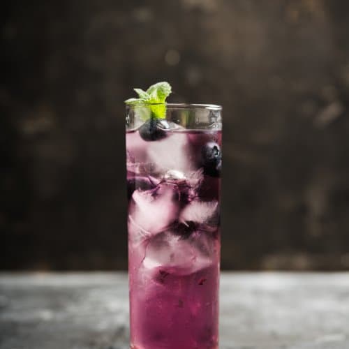 Spiked Blueberry Lemonade