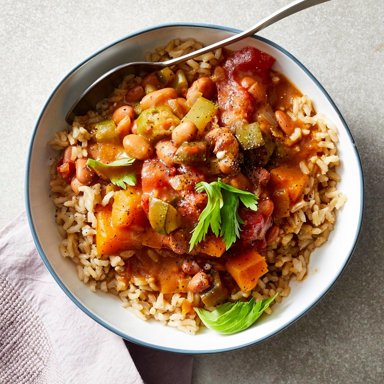 Cooking With Que’s Plant Based Gumbo Recipe