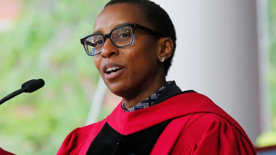 Harvard University Appoints its first black president.