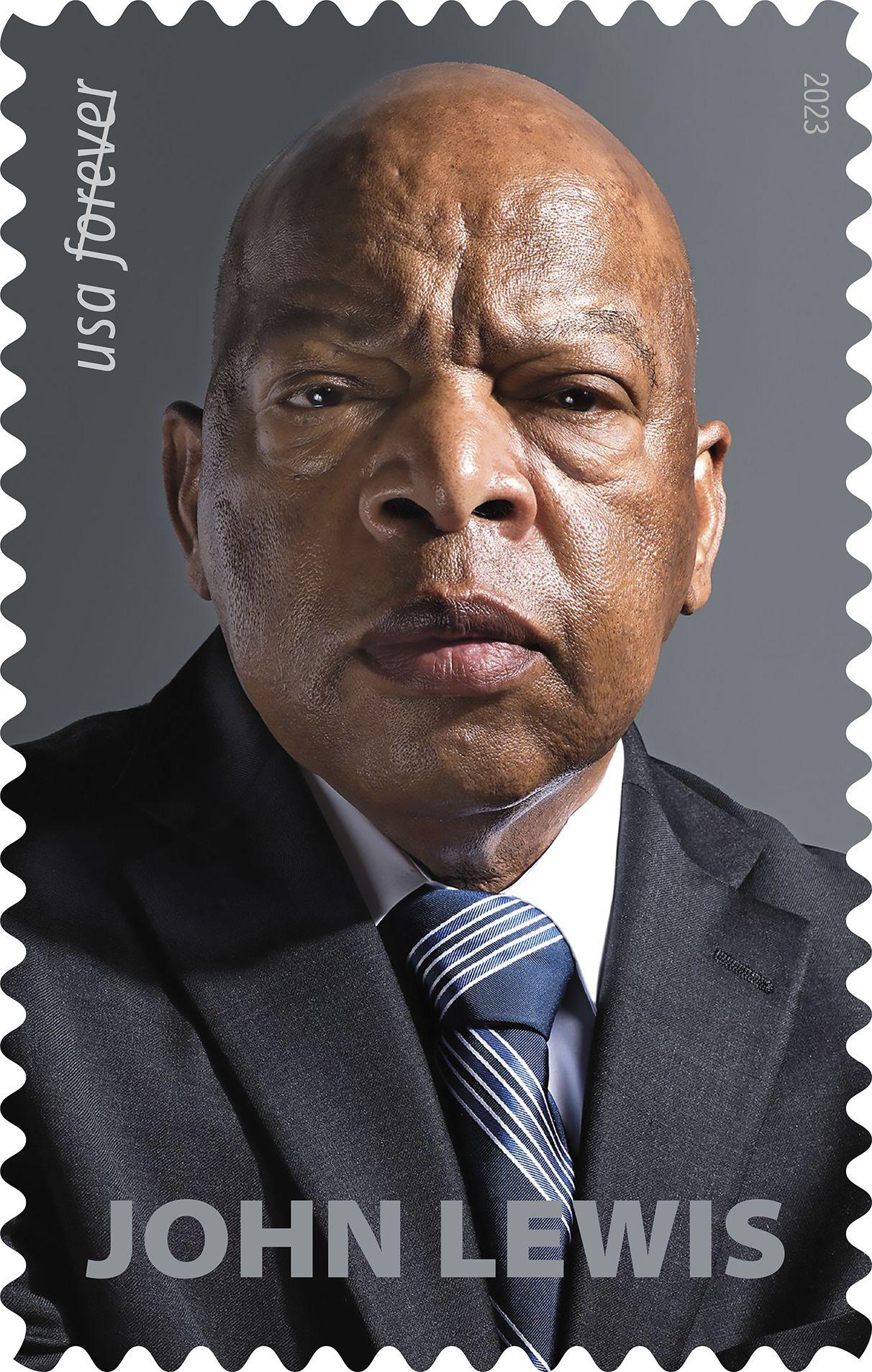 Civil Rights Leader John Lewis Is Honored With USPS Stamp — cover