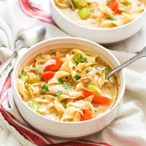 Soulful Chicken Noodle Soup