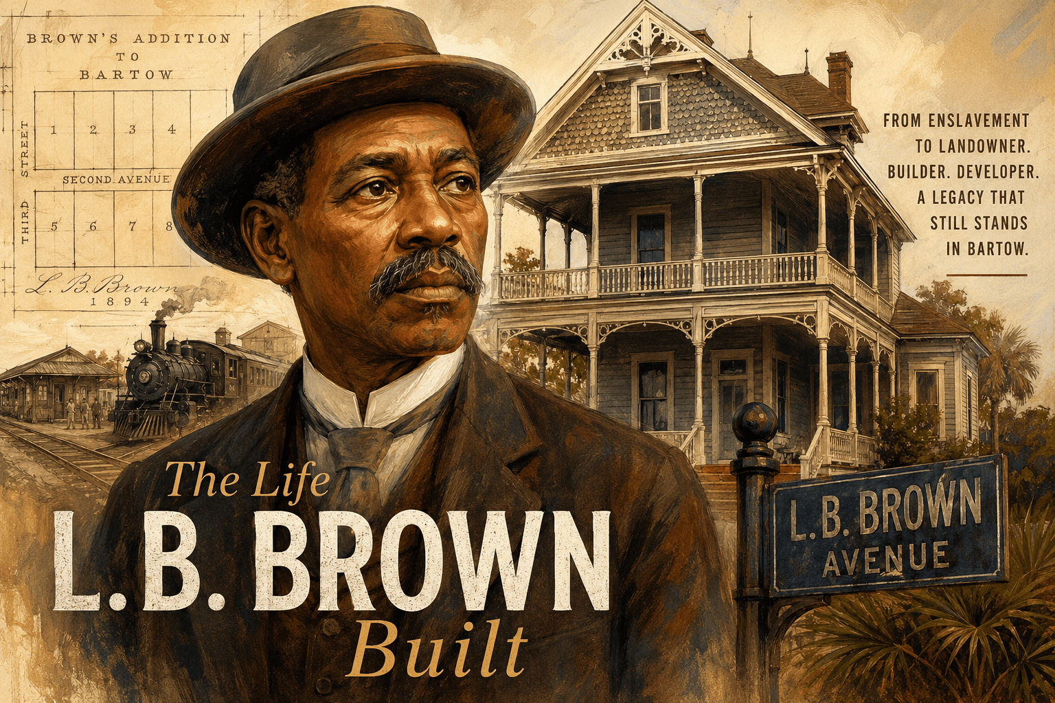 The House L.B. Brown Built