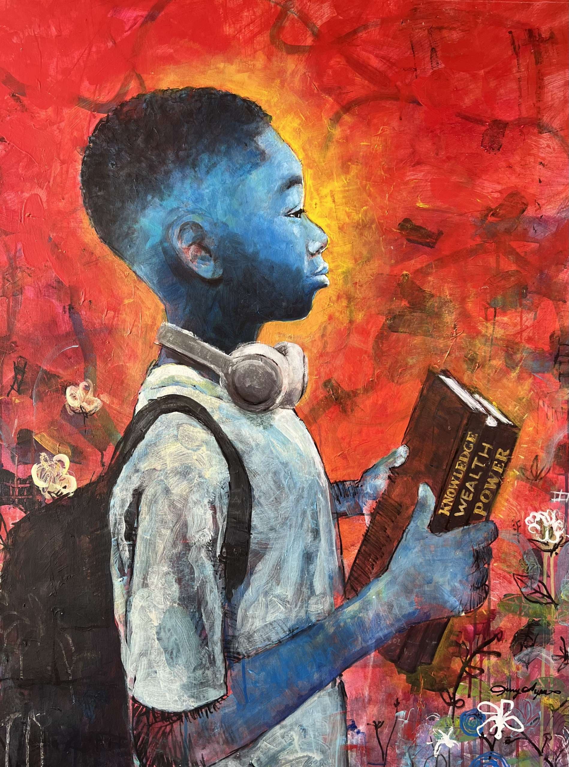 Artist Jerry Lynn Paints the Soul and Emotions Of Black People — cover