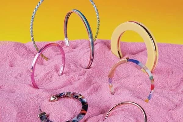 Hoop earrings