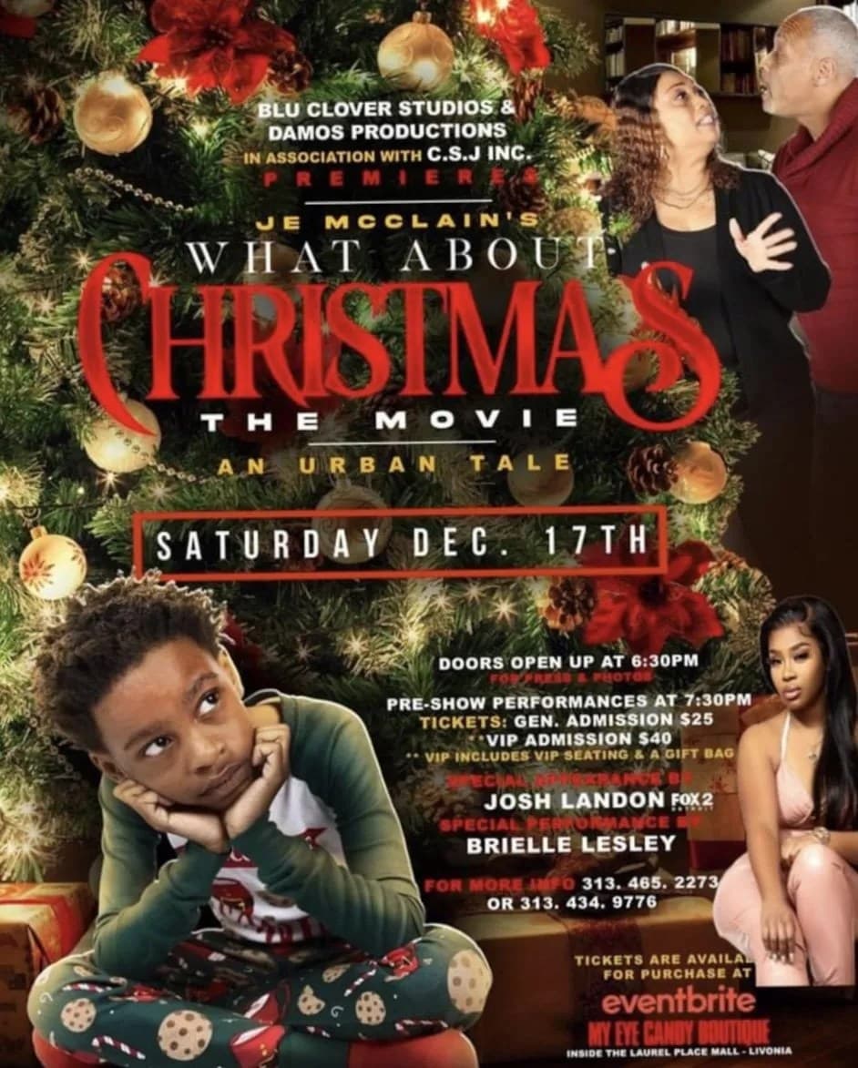 What About Christmas? premiering at the Senate Theater