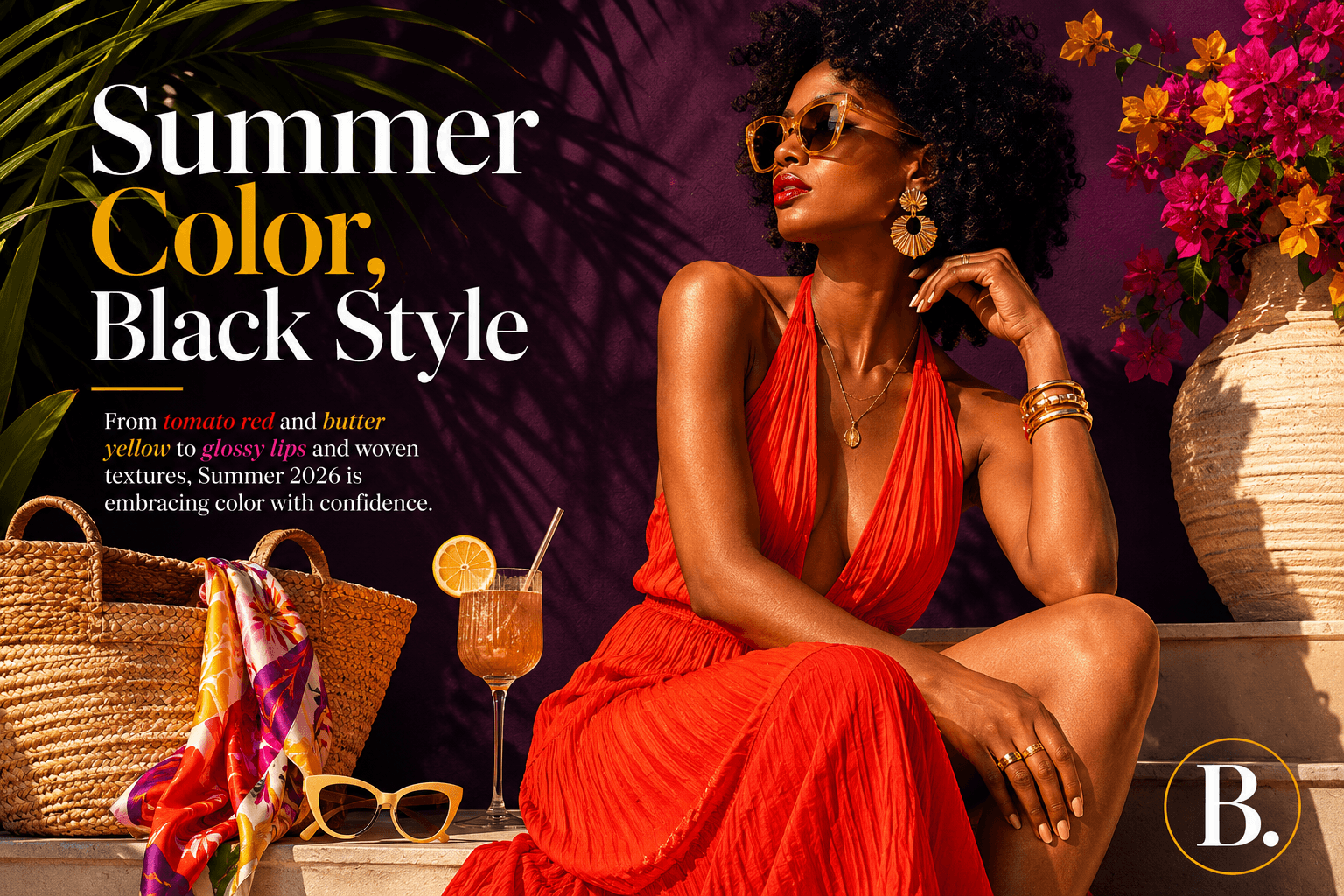 Summer Color, Black Style
